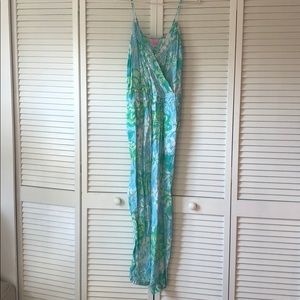 Lilly Pulitzer Melba jumpsuit in Wave Rider